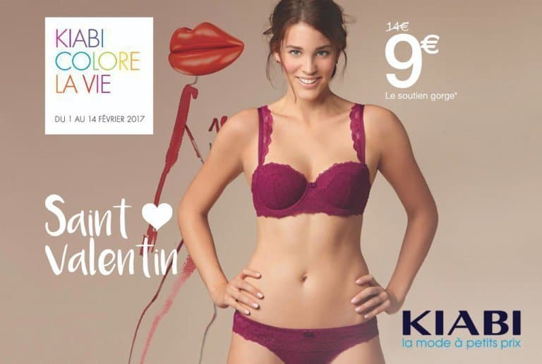 Saint Valentin - promotion-kiabi-bouffere - fevrier 2017 - Centre Commercial Pays de Montaigu