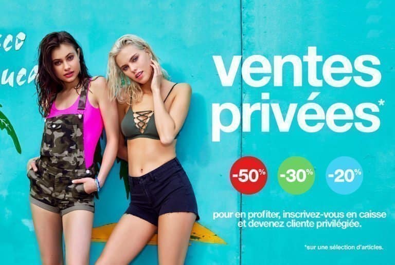 Ventes privées Jennyfer