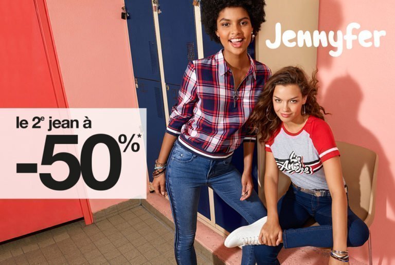 2ème jean à -50%